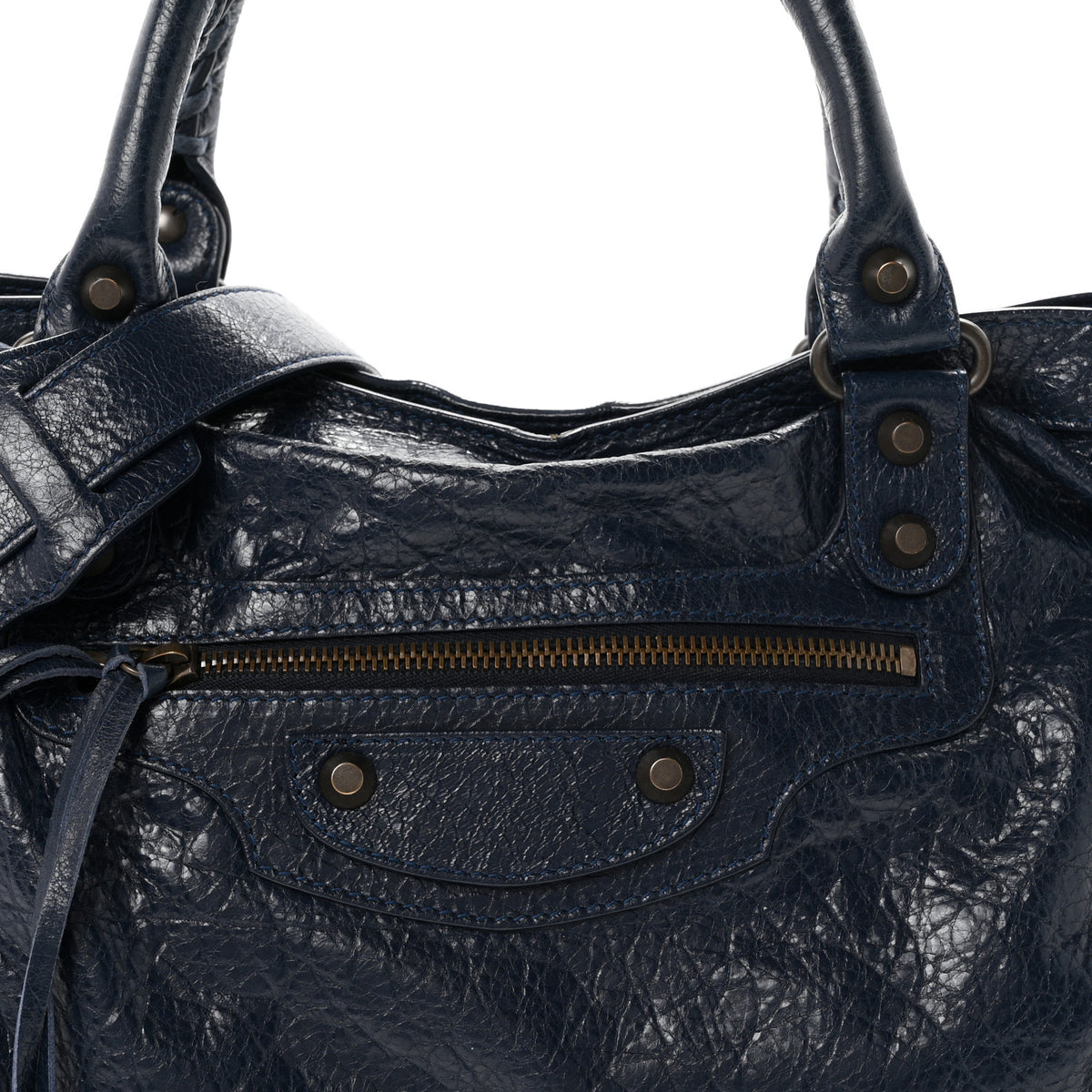 Balenciaga Agneau Classic Hardware City Bleu Obscur 9 of 11