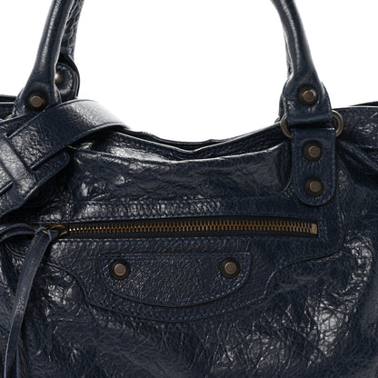 Balenciaga Agneau Classic Hardware City Bleu Obscur 9 of 11