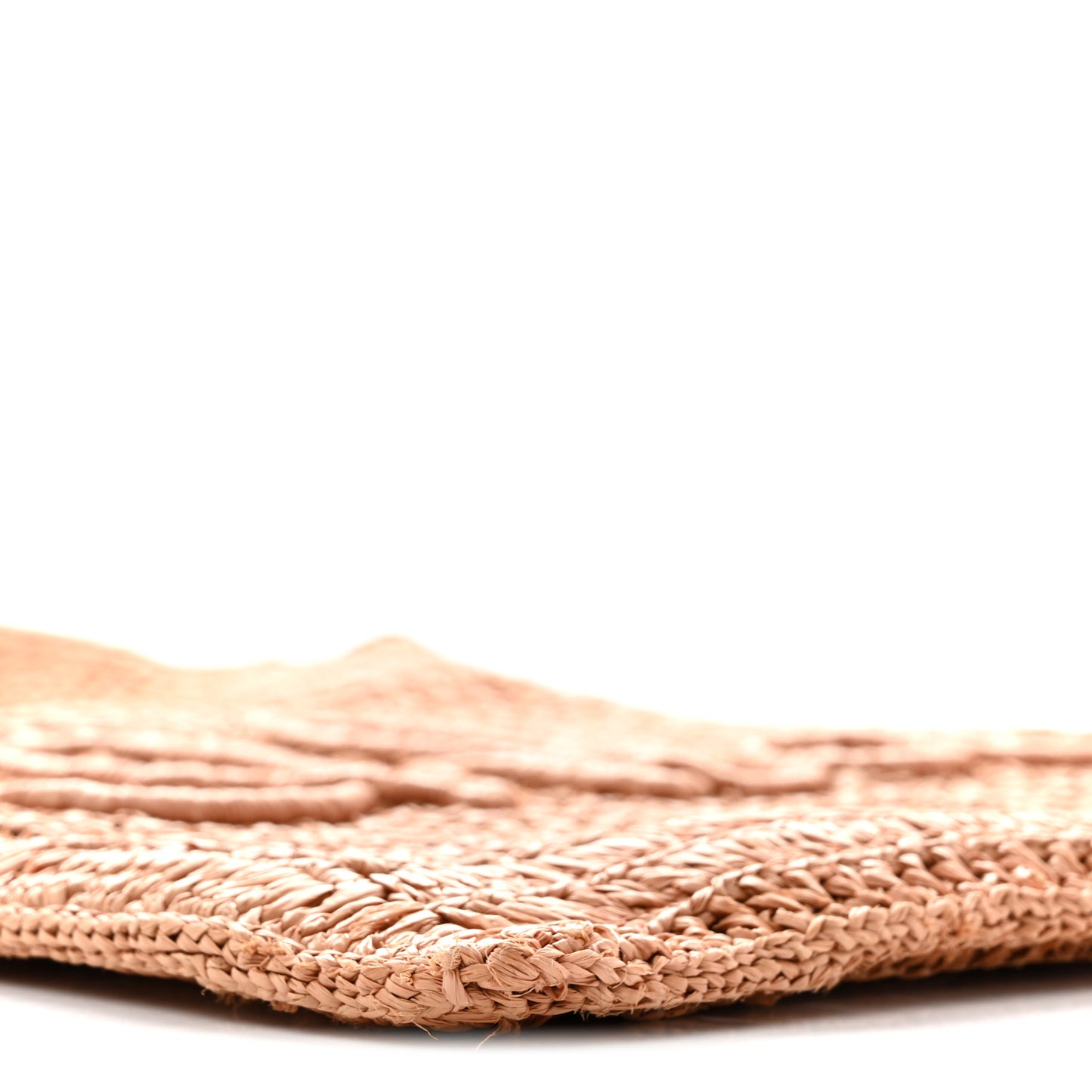 Raffia Summer Banana Tote Summery Beige