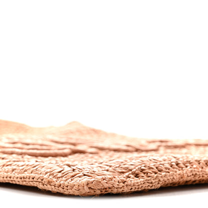 Chloe Raffia Summer Banana Tote Summery Beige 8 of 11