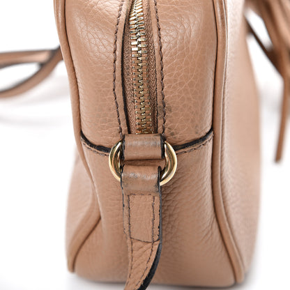 Gucci Pebbled Calfskin Small Soho Disco Bag Rose Beige 14 of 18