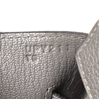 Hermes Togo Birkin 30 Gris Meyer 7 of 11