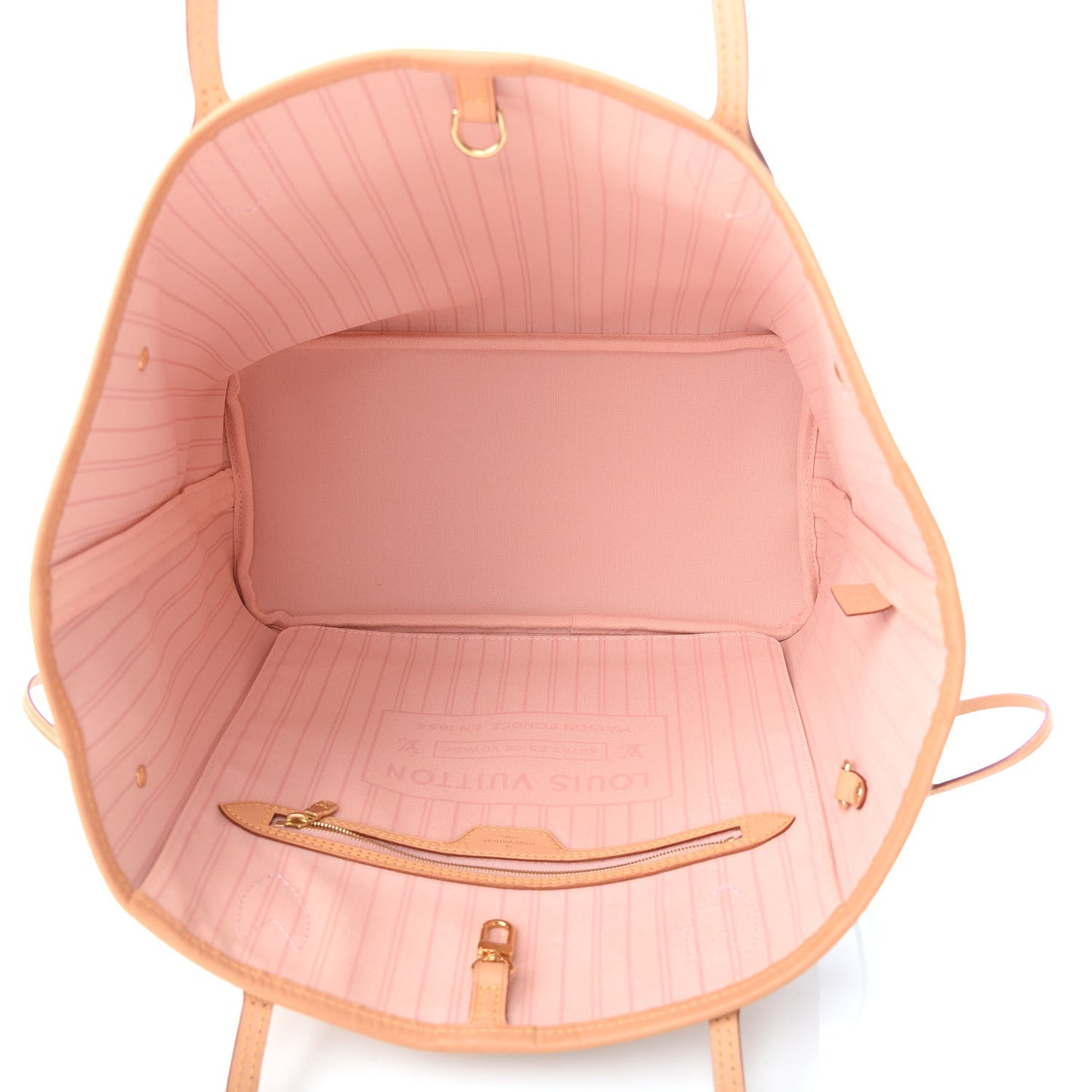 Damier Azur Neo Neverfull MM Rose Ballerine