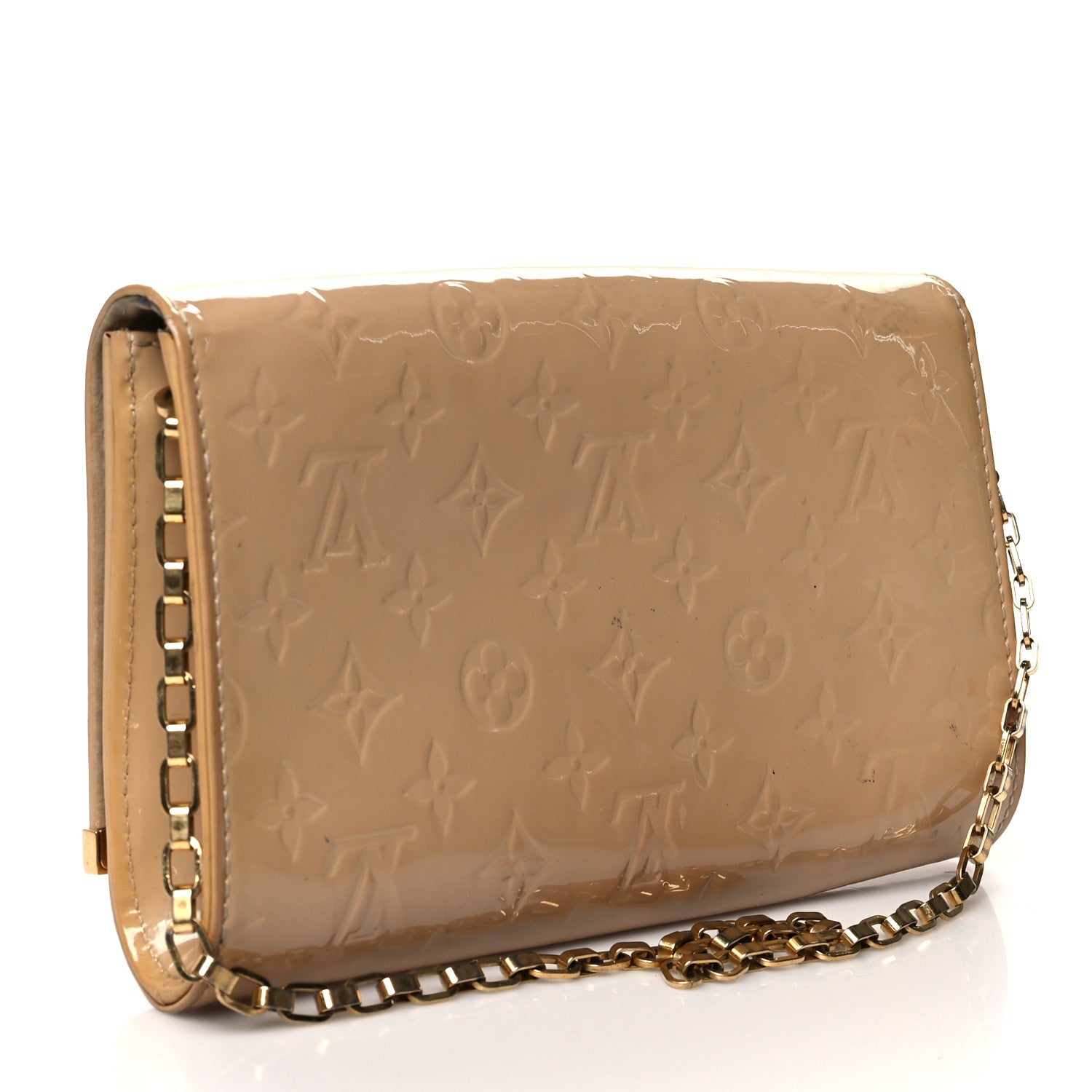 Louis Vuitton Vernis Ana Clutch Dune 3 of 19