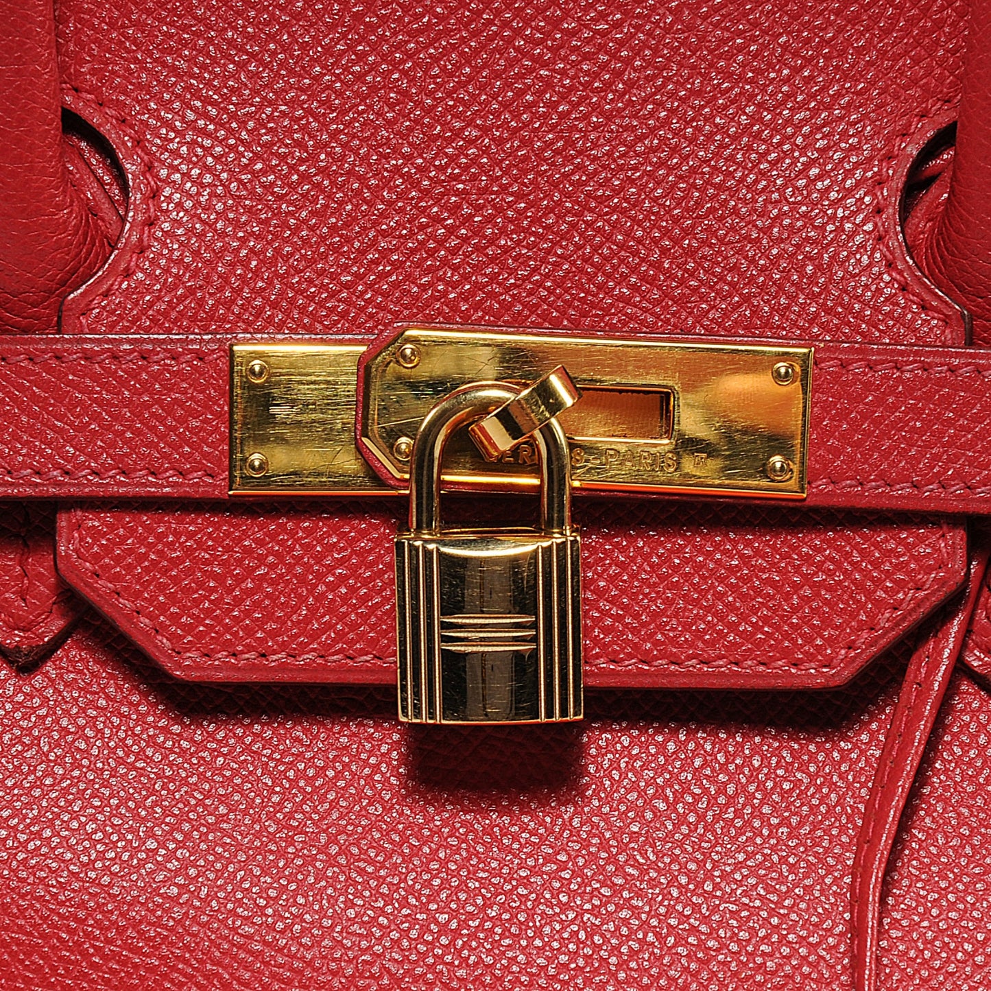 Epsom Birkin 35 Rouge