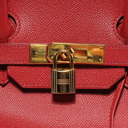 Hermes Epsom Birkin 35 Rouge 8 of 8