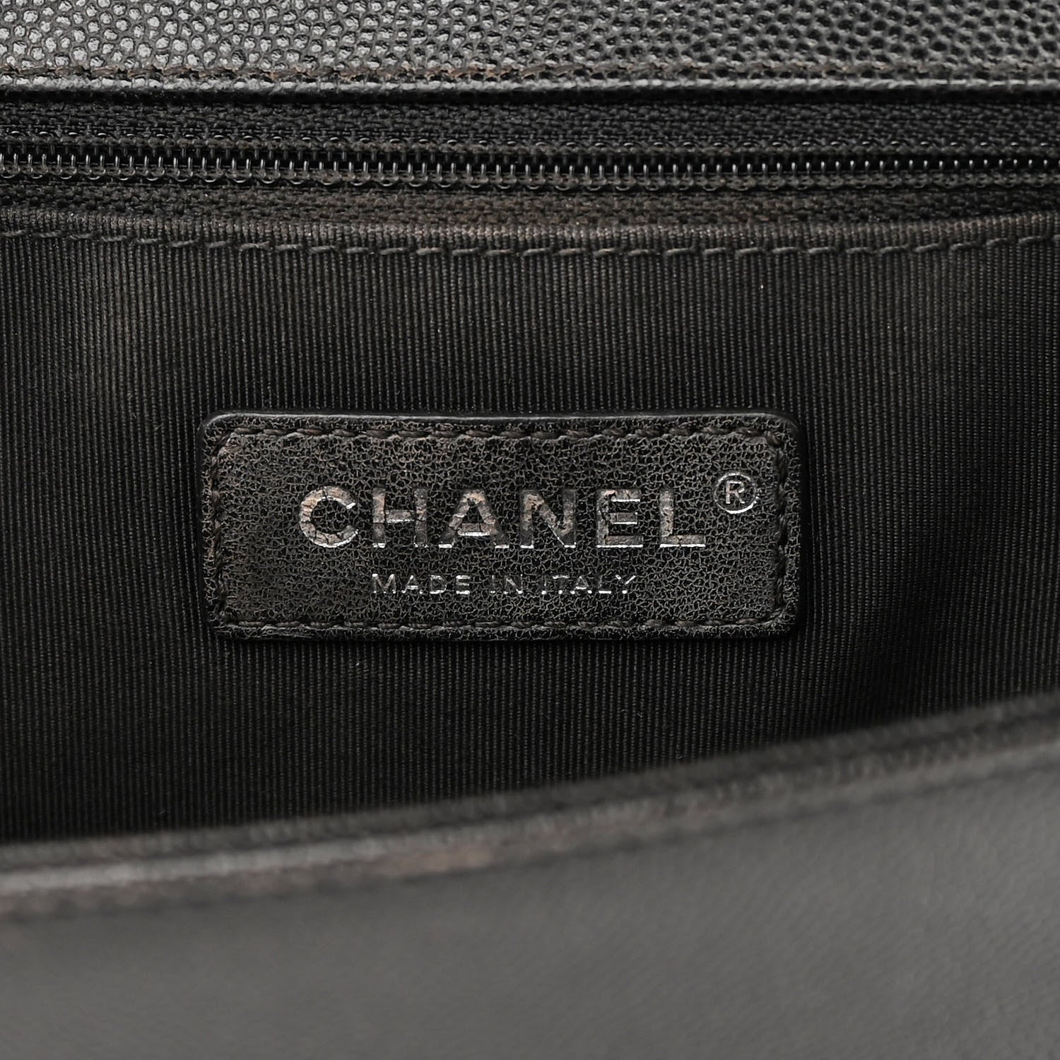 Chanel Caviar Quilted Large Boy Flap Black 6 of 14