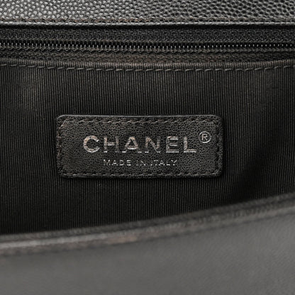 Chanel Caviar Quilted Large Boy Flap Black 6 of 14