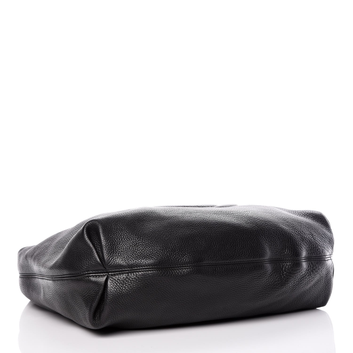 Gucci Pebbled Calfskin Large Soho Hobo Black 4 of 15