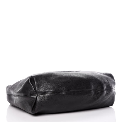 Gucci Pebbled Calfskin Large Soho Hobo Black 4 of 15