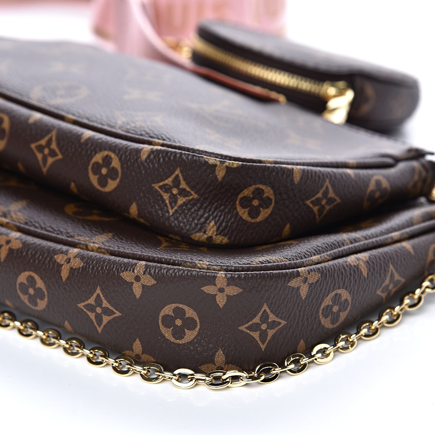 Monogram Multi Pochette Accessories Rose Clair