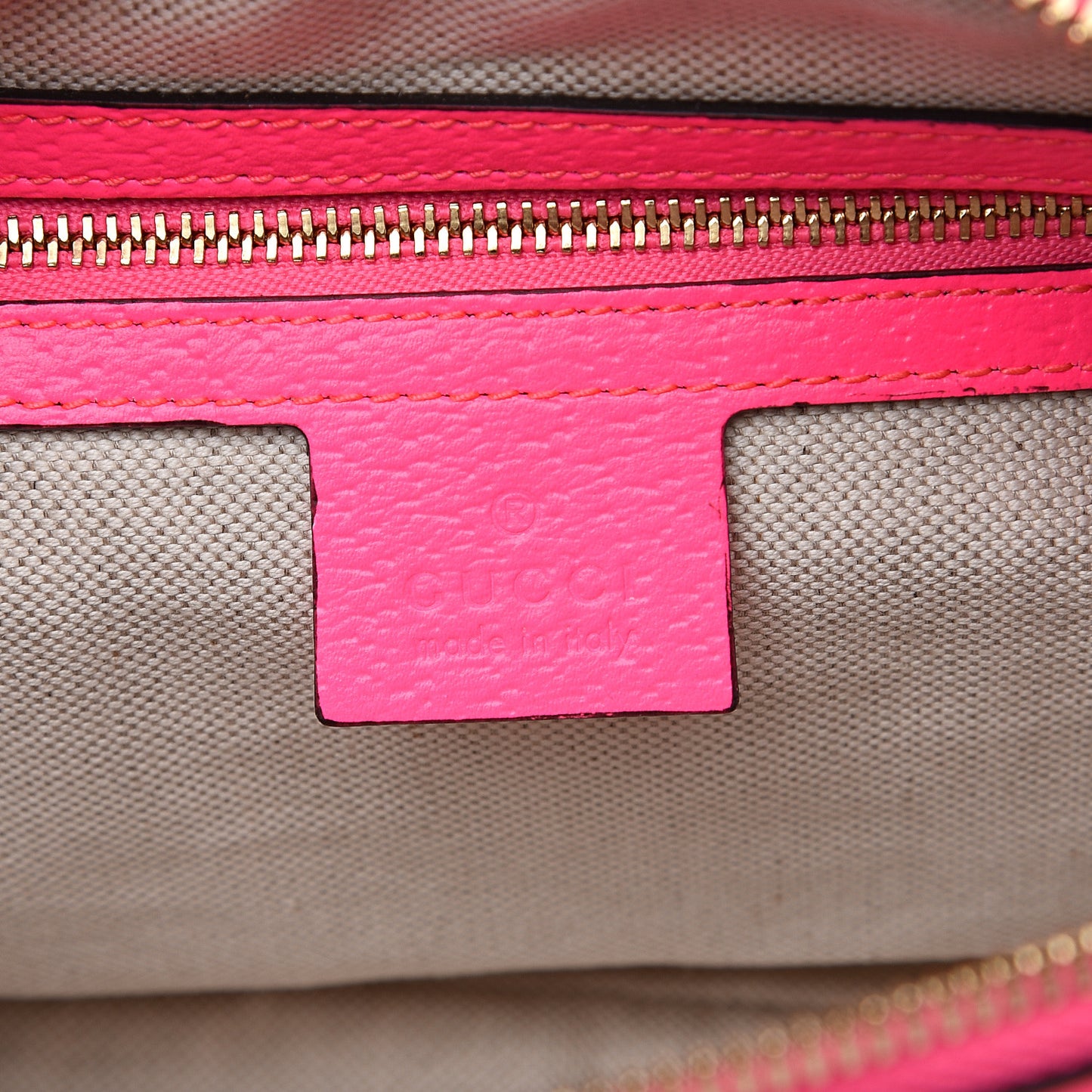 Canvas Flora Floral Shoulder Bag White Fuchsia Fluo