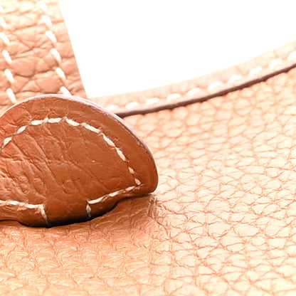 Hermes Taurillon Clemence Evelyne TPM Gold 7 of 11