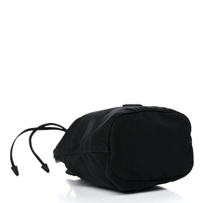 Prada Nylon Vela Drawstring Pouch Black 9 of 16