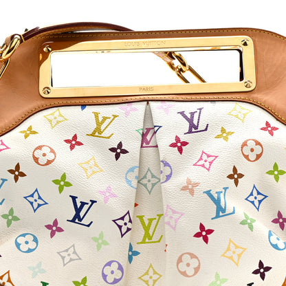 Louis Vuitton Monogram Multicolor Judy GM White 8 of 10