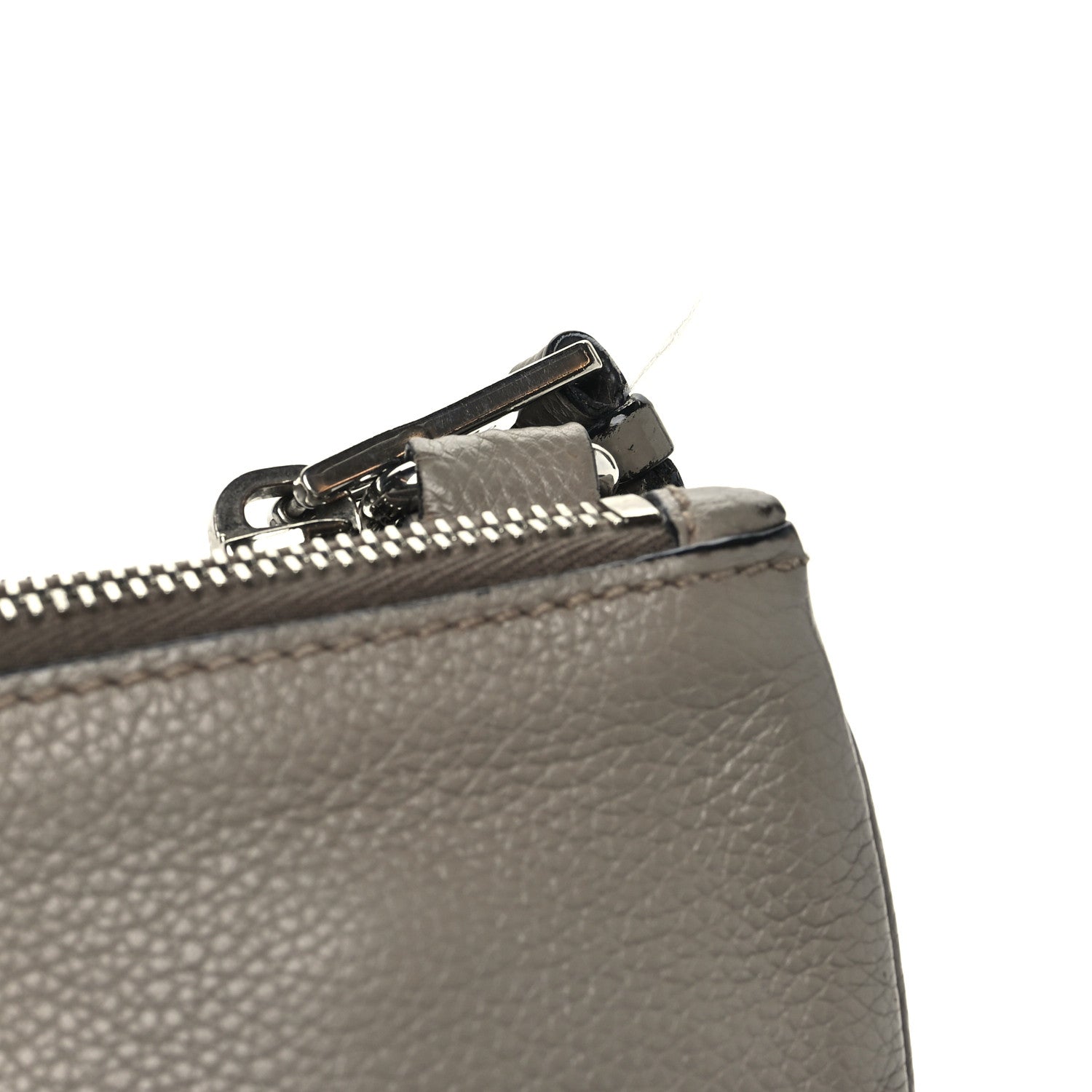 Prada Vitello Phenix Double Zip Crossbody Bag Argilla 11 of 12