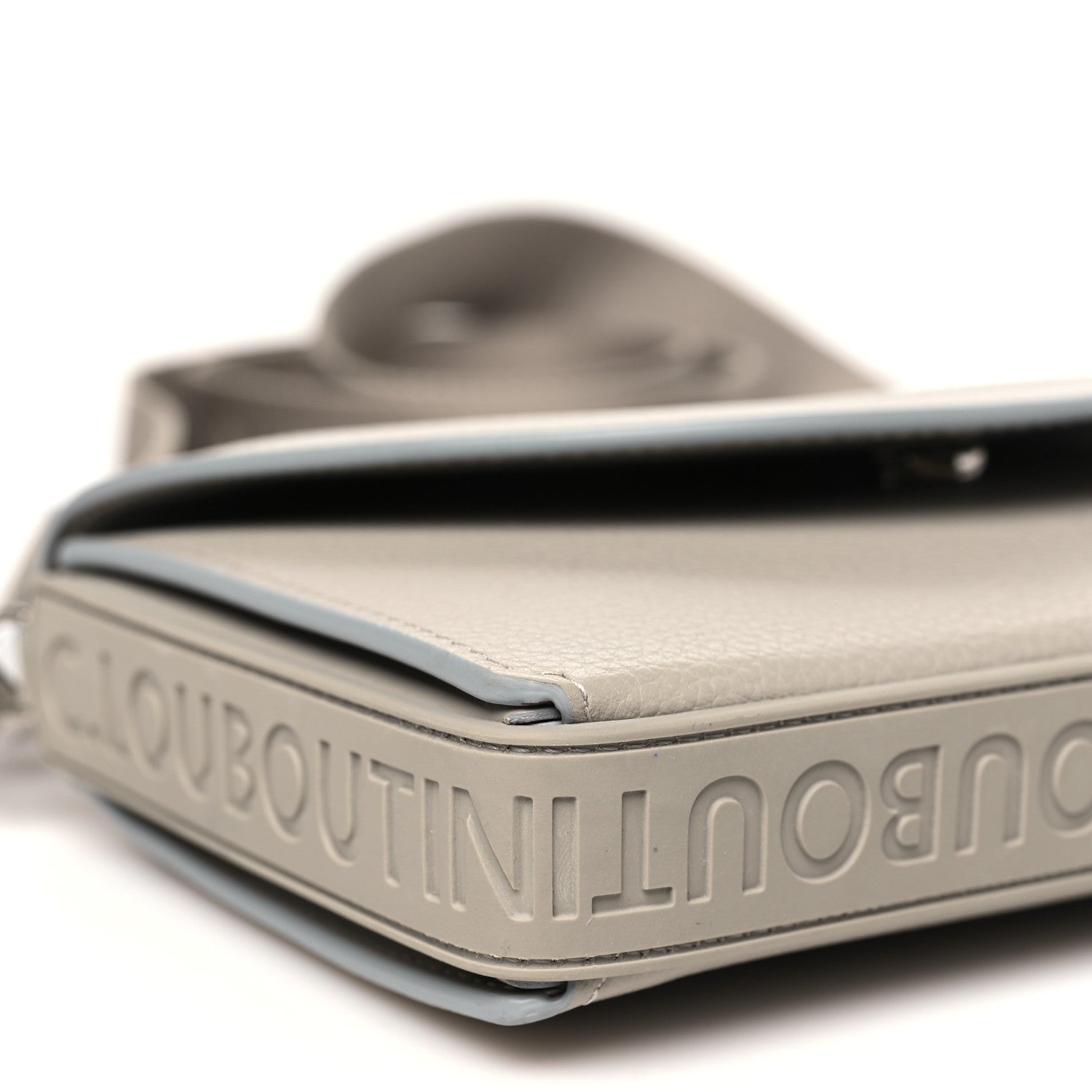 Christian Louboutin Calfskin Explorafunk Wallet On Strap Goose 8 of 9