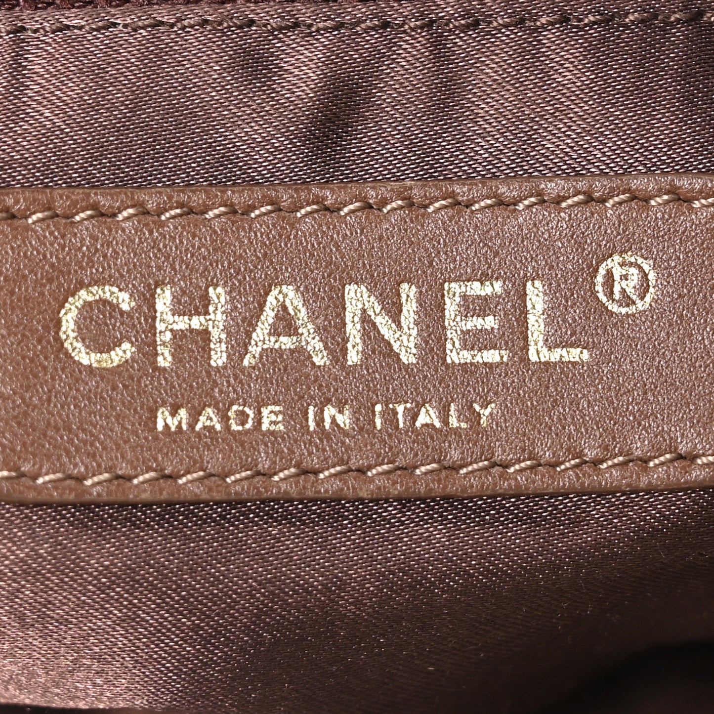 Metallic Calfskin Baby Coco Cabas Bronze