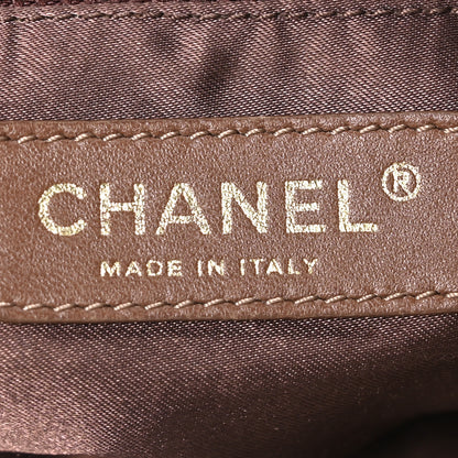 Chanel Metallic Calfskin Baby Coco Cabas Bronze 6 of 10