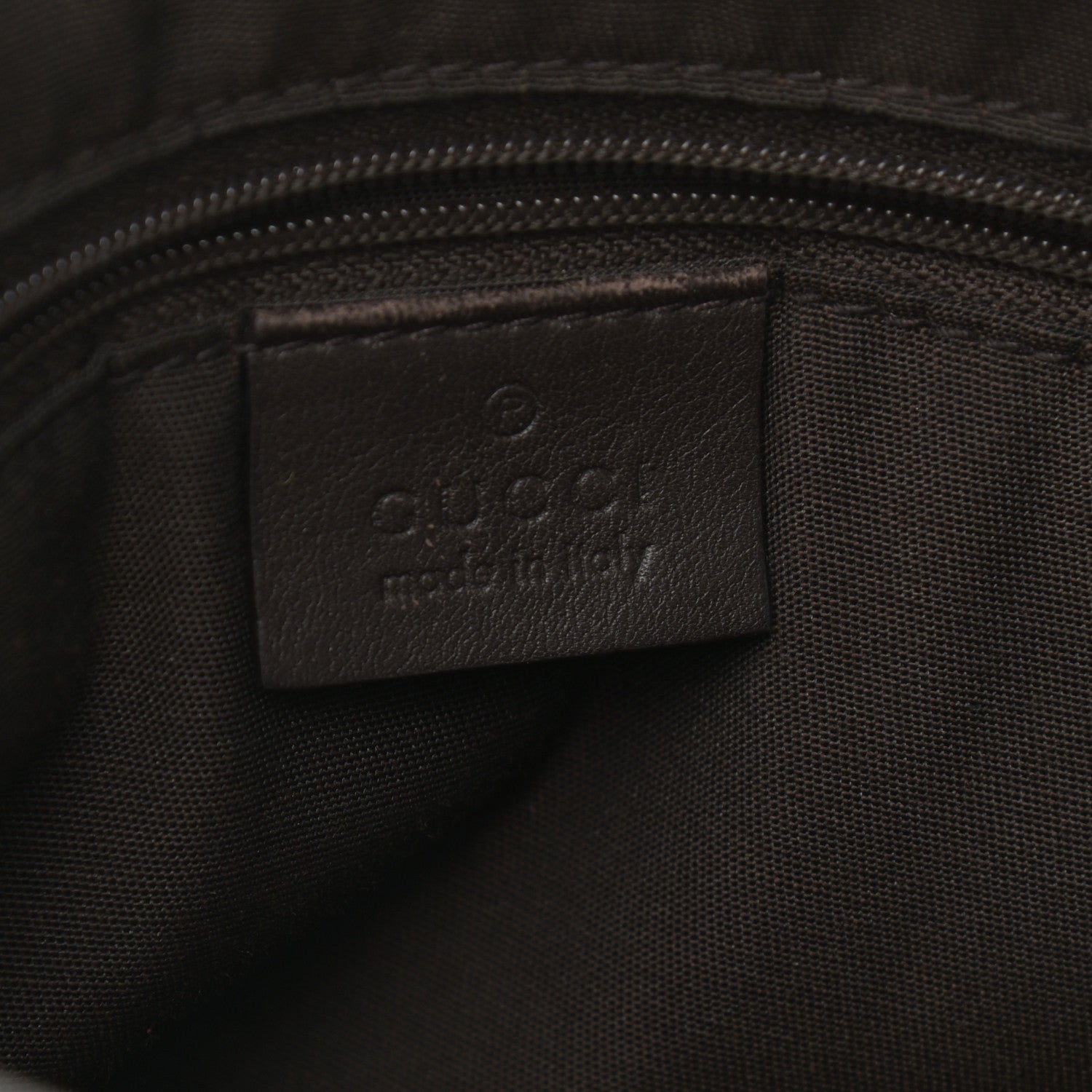 Gucci GG Plus Monogram Medium Flat Messenger Bag Dark Brown 5 of 9