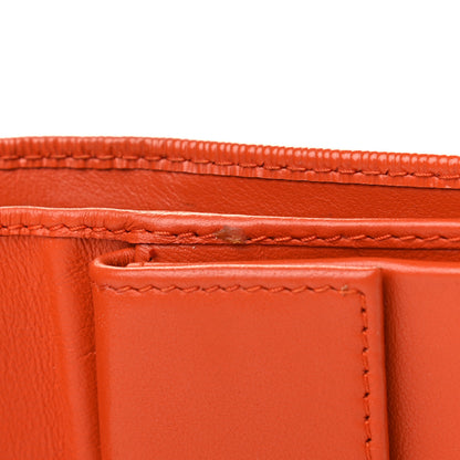 Prada Vitello Move Bifold Wallet Papaya 8 of 10