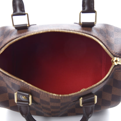 Louis Vuitton Damier Ebene Speedy Bandouliere 25 5 of 10