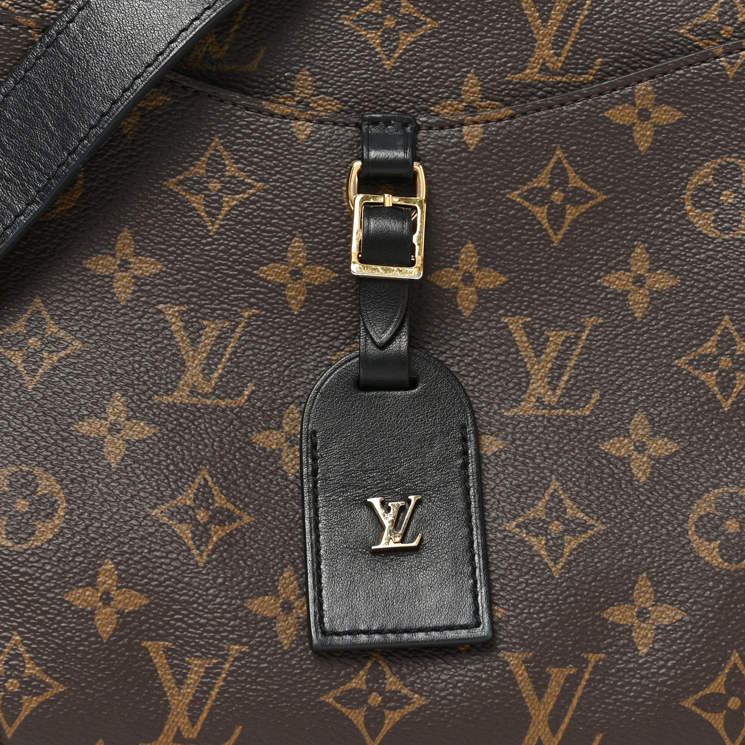 Louis Vuitton Monogram Odeon PM Black 7 of 9