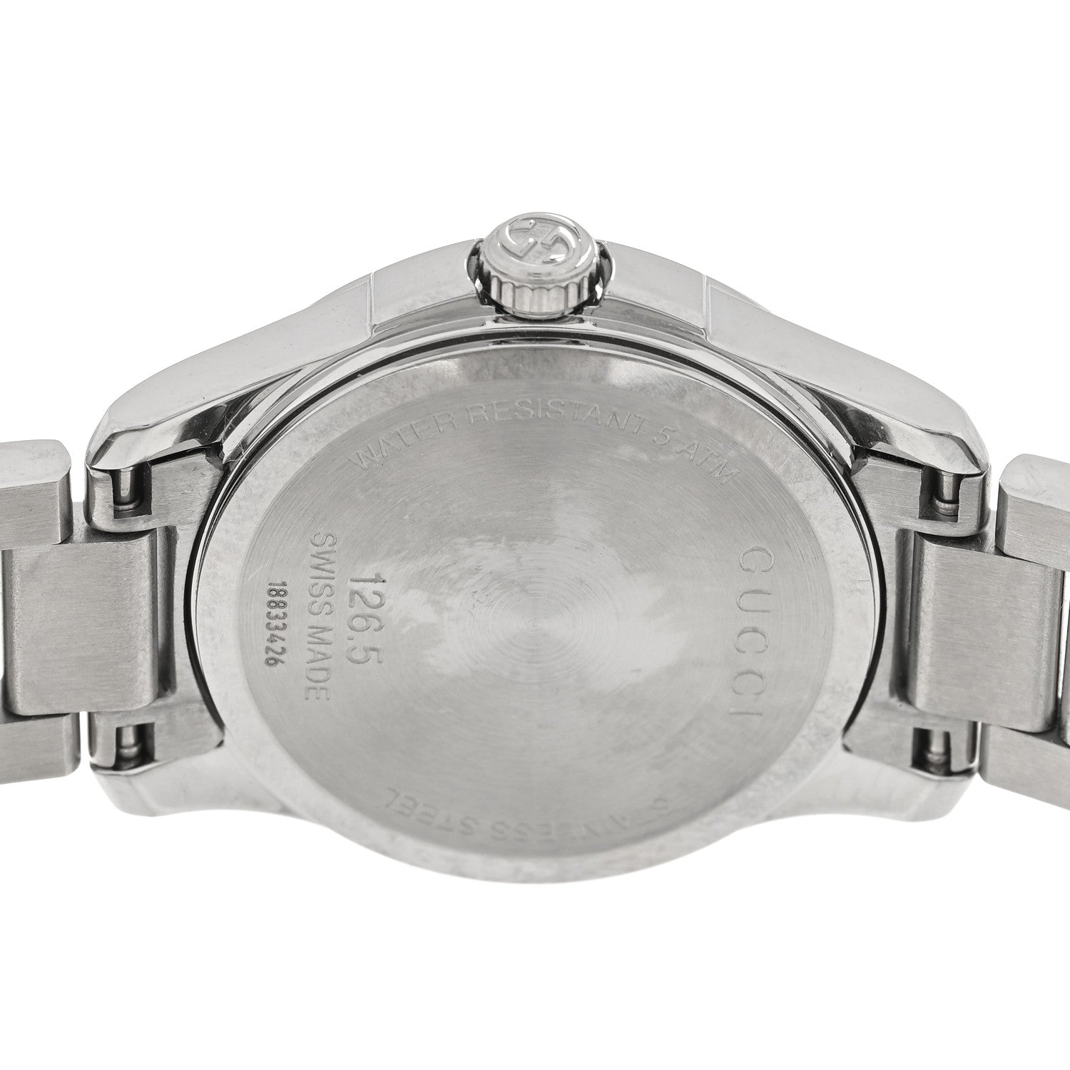 Gucci Stainless Steel 27mm G-Timeless Diamante Quartz Watch 4 of 5