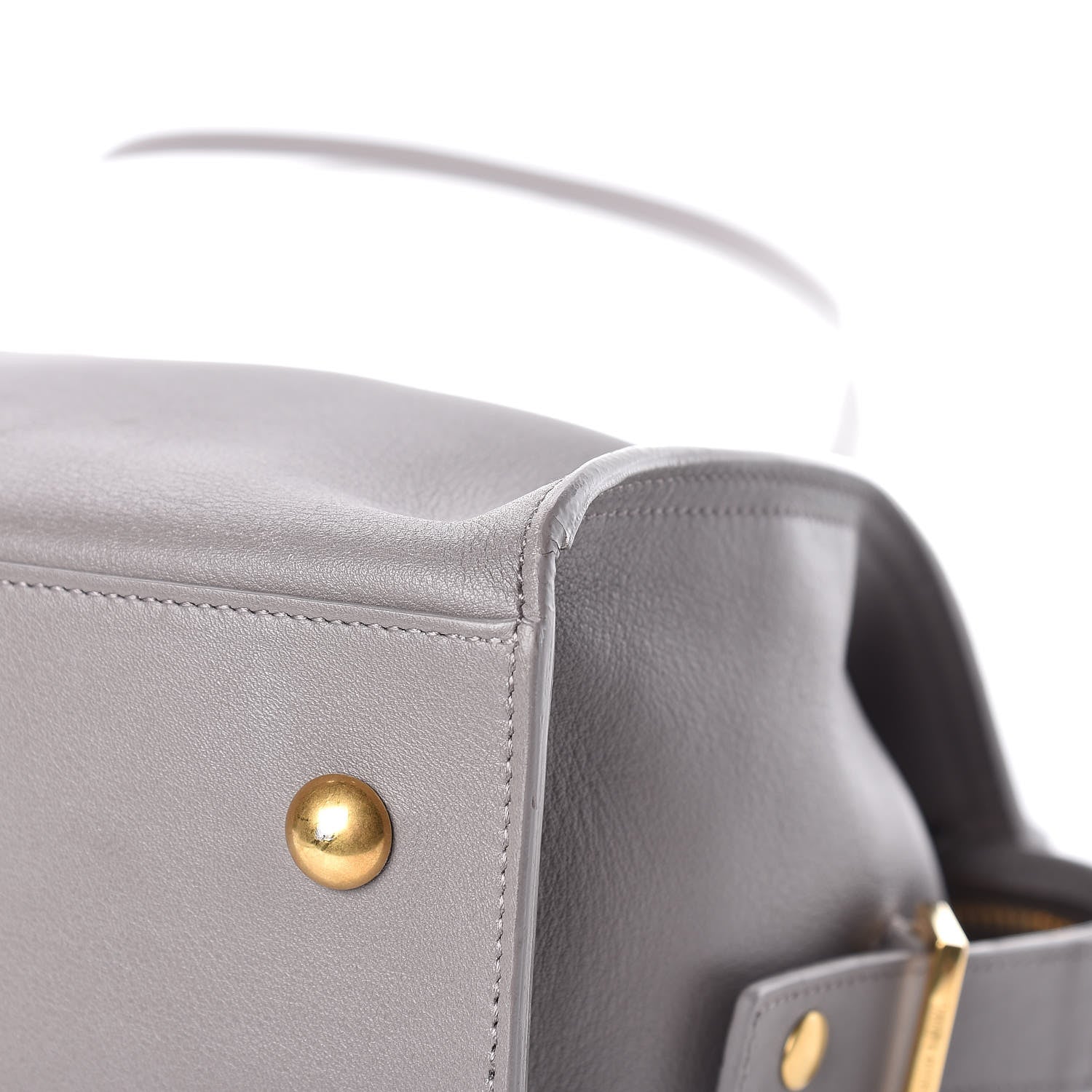 Saint Laurent Calfskin Small Classic Y Cabas Fog 14 of 17