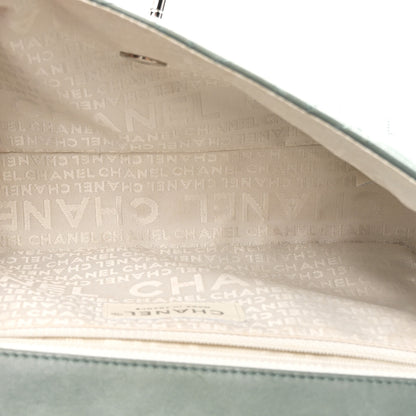 Chanel Lambskin Quilted Lady Graphic Flap Green 5 of 11