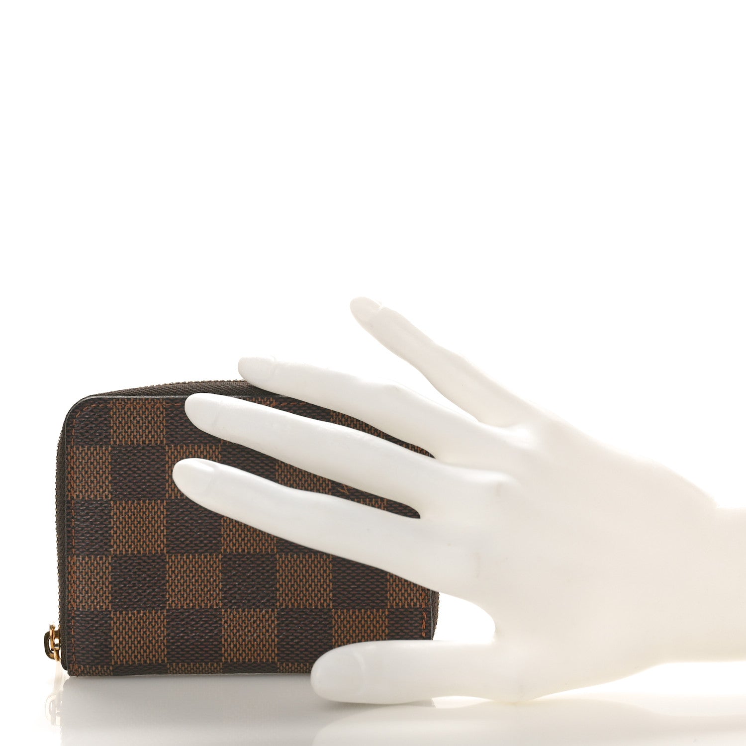 Louis Vuitton Damier Ebene Zippy Coin Purse 2 of 8