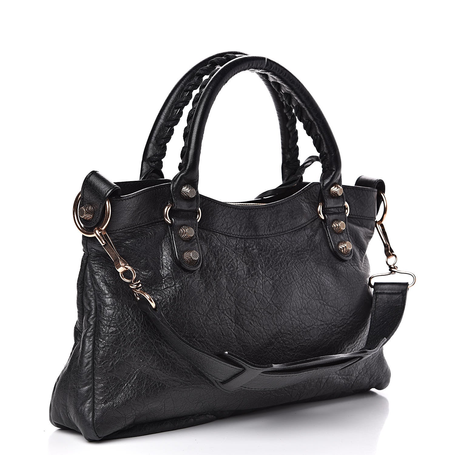 Balenciaga Agneau Giant 12 Rose Gold Hardware First Black 3 of 9
