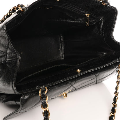 Chanel Caviar Quilted Flap Shoulder Bag Black 5 of 12