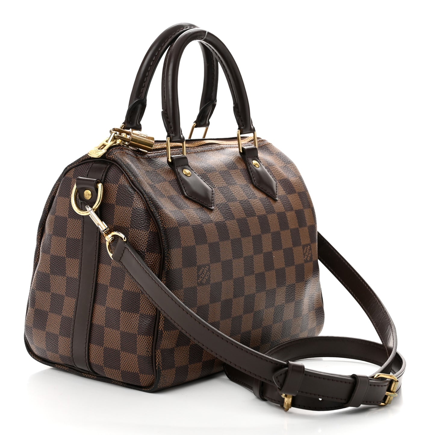 Damier Ebene Speedy Bandouliere 25