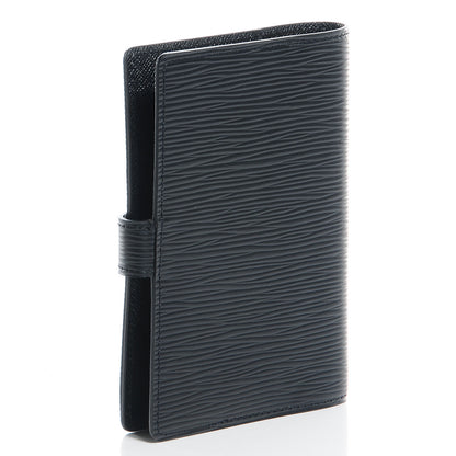 Louis Vuitton Epi Small Ring Agenda Cover Black 3 of 8