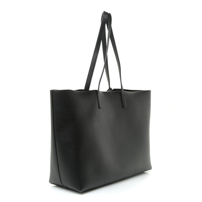 Saint Laurent Calfskin Large Shopping Tote Black 4 of 12