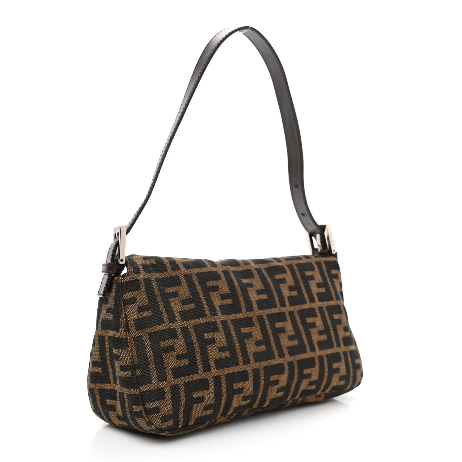 Fendi Zucca Shoulder Bag Tobacco 2 of 6
