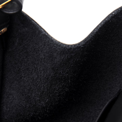 Saint Laurent Smooth Calfskin Small Monogram Cabas Black 9 of 17