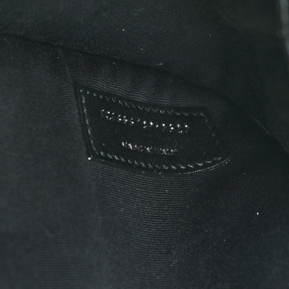 Saint Laurent Grain De Poudre Uptown Pouch Black 7 of 7