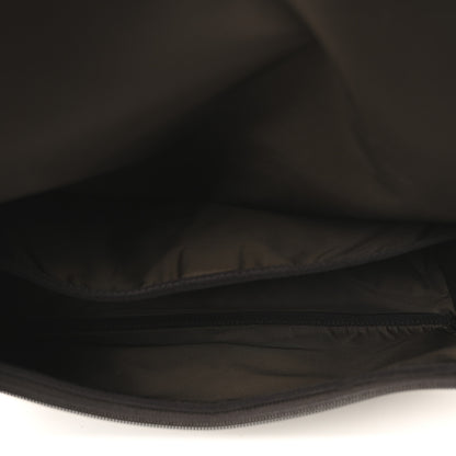 Gucci GG Supreme Monogram Selleria Calfskin Large Diaper Bag Beige Ebony Cocoa Dark Chocolate 5 of 10