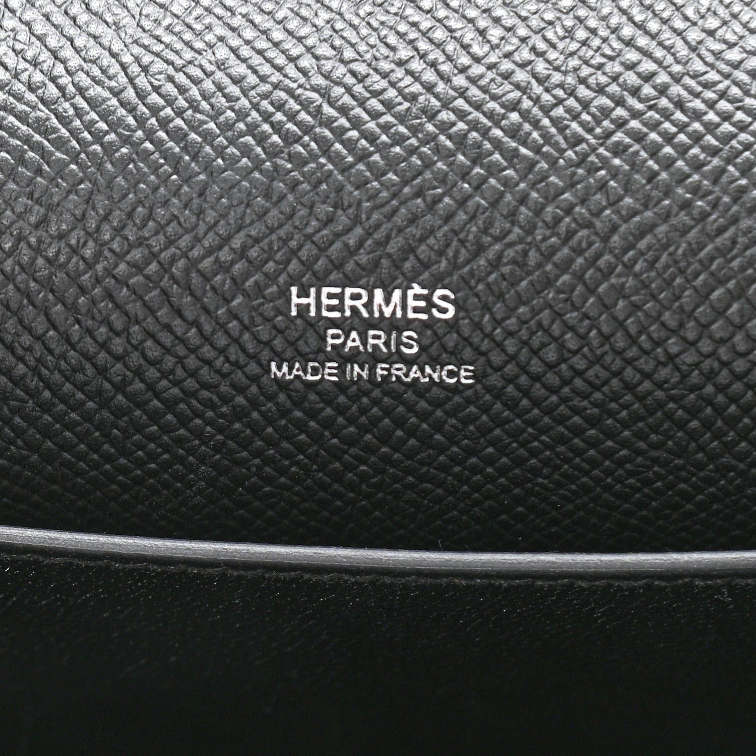 Hermes Epsom Octogone 23 Black 6 of 12