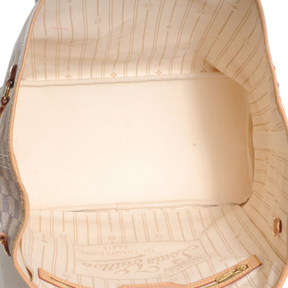 Louis Vuitton Damier Azur Neverfull MM 4 of 8