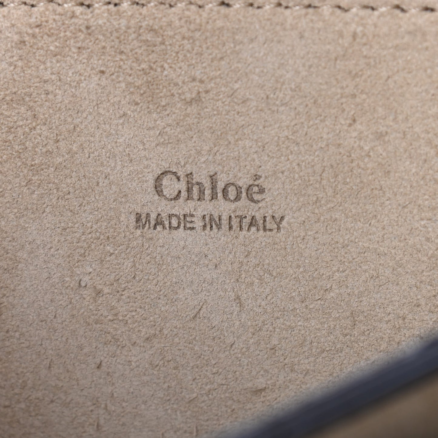 Calfskin Suede Medium Faye Shoulder Bag Carbon Brown