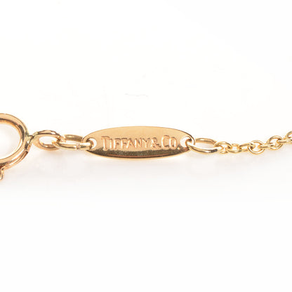 Tiffany Elsa Peretti 18K Yellow Gold Small Open Heart Pendant Necklace 5 of 10