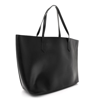 Givenchy Smooth Calfskin Floral Print Logo Wing Shopper Tote Black White 4 of 13