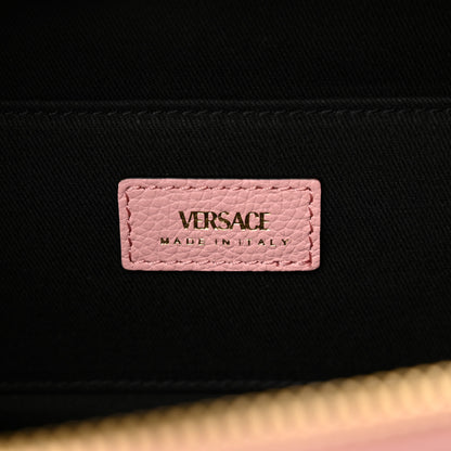 Versace Grainy Calfskin Virtus Top Handle Camera Bag Pink 6 of 10