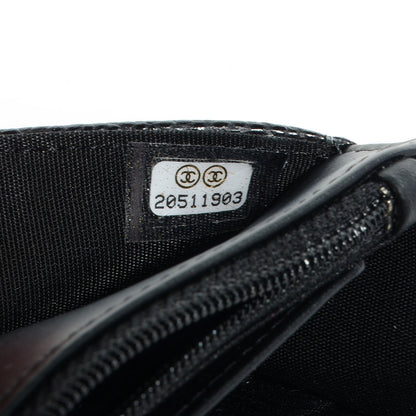 Chanel Caviar Timeless CC Wallet on Chain WOC Black 8 of 9