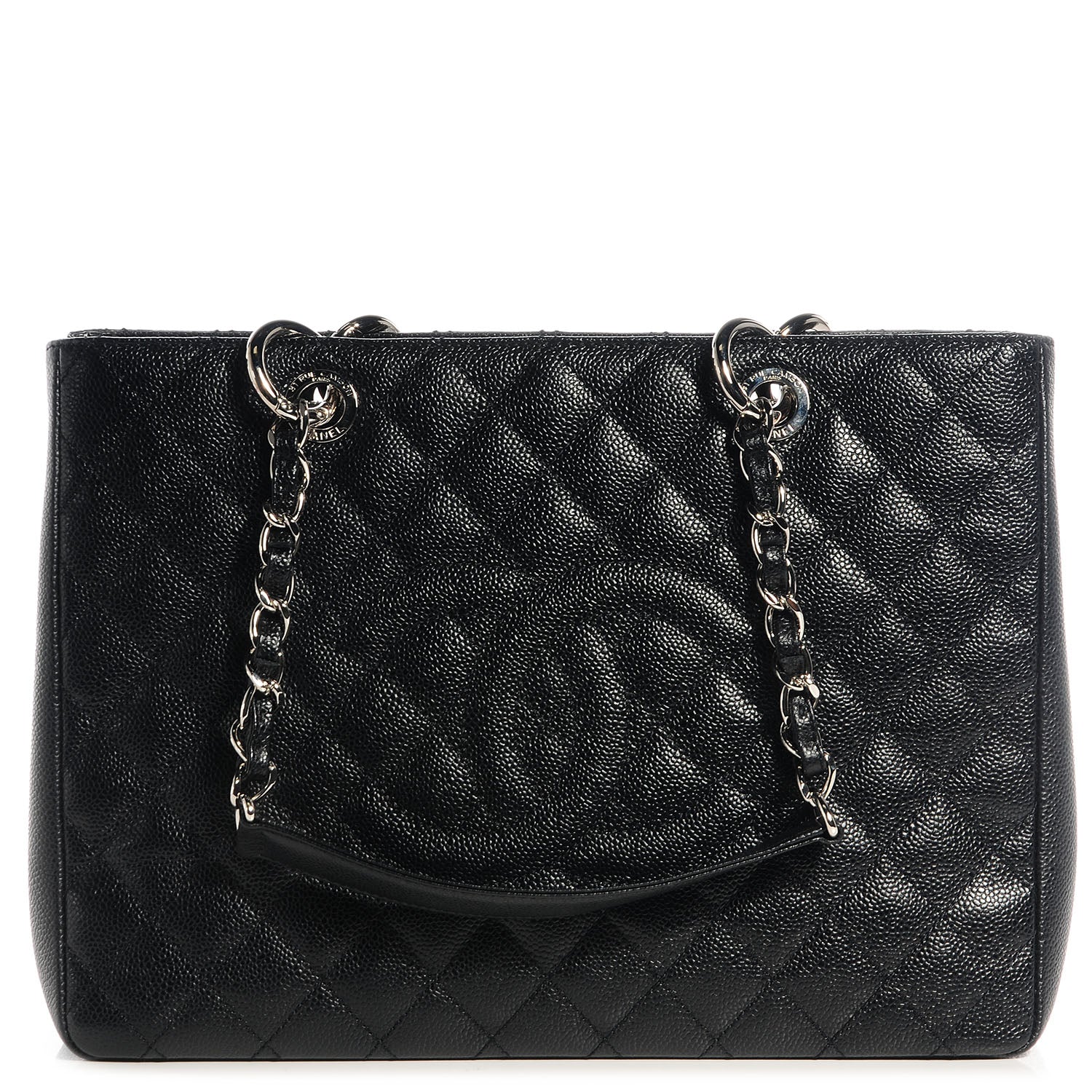 Chanel Caviar Grand Shopping Tote GST Black 1 of 7