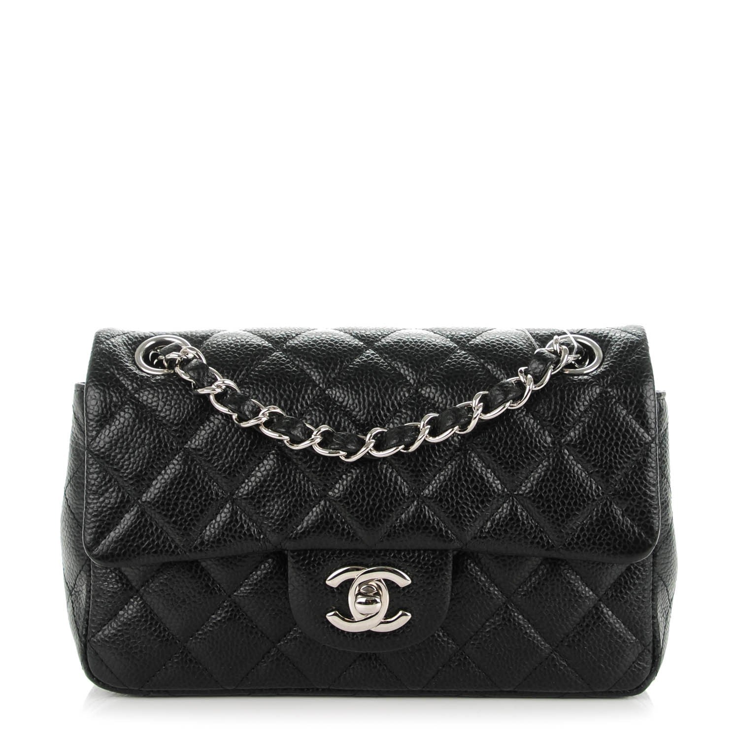 Chanel Caviar Quilted Mini Rectangular Flap Black 1 of 7