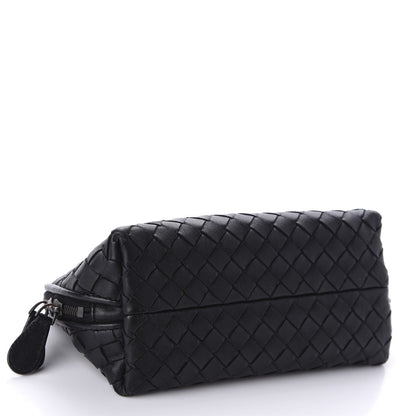 Bottega Veneta Nappa Intrecciato Cosmetic Case Black 4 of 11